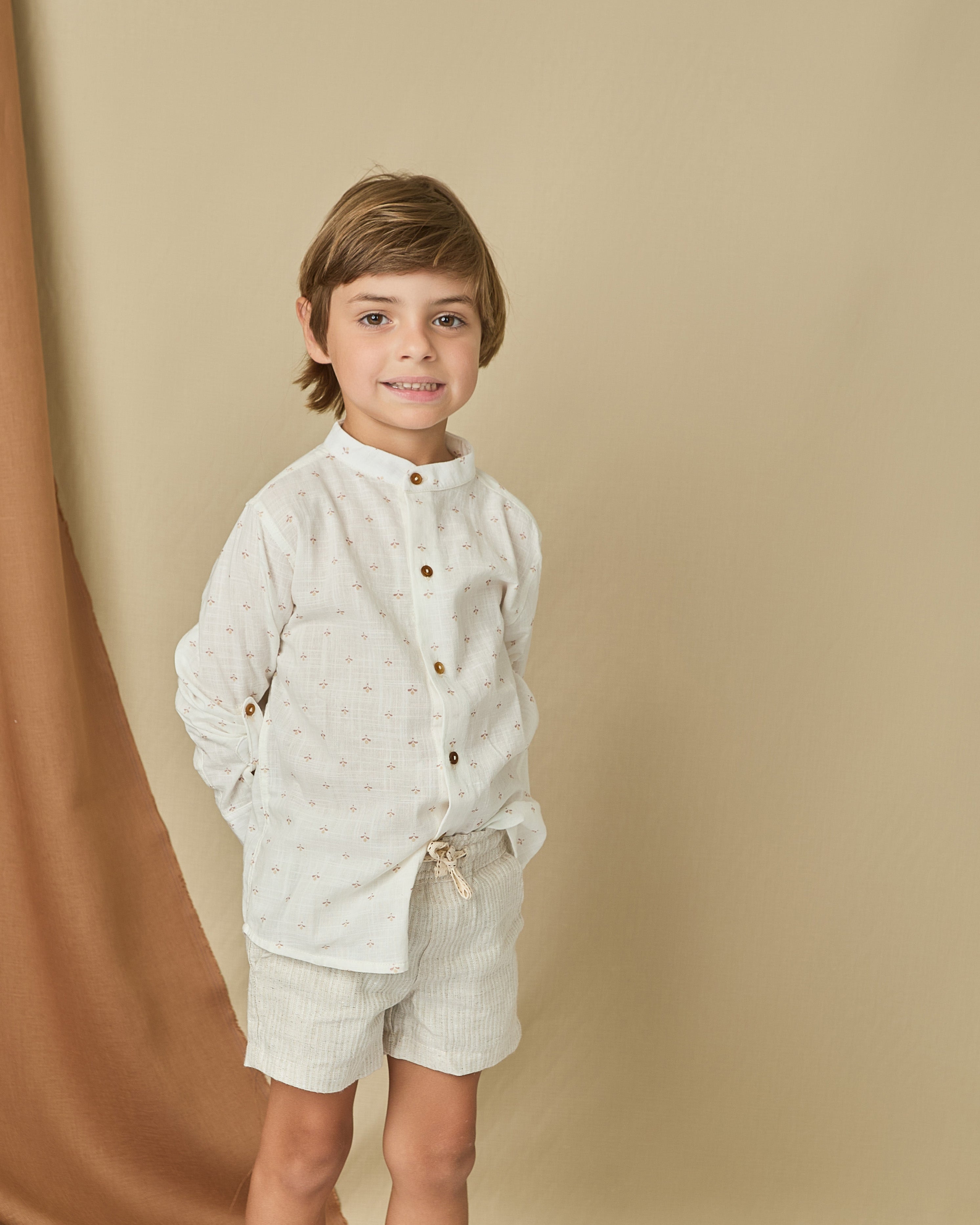 Ethnic Camisa Manga Larga Neru