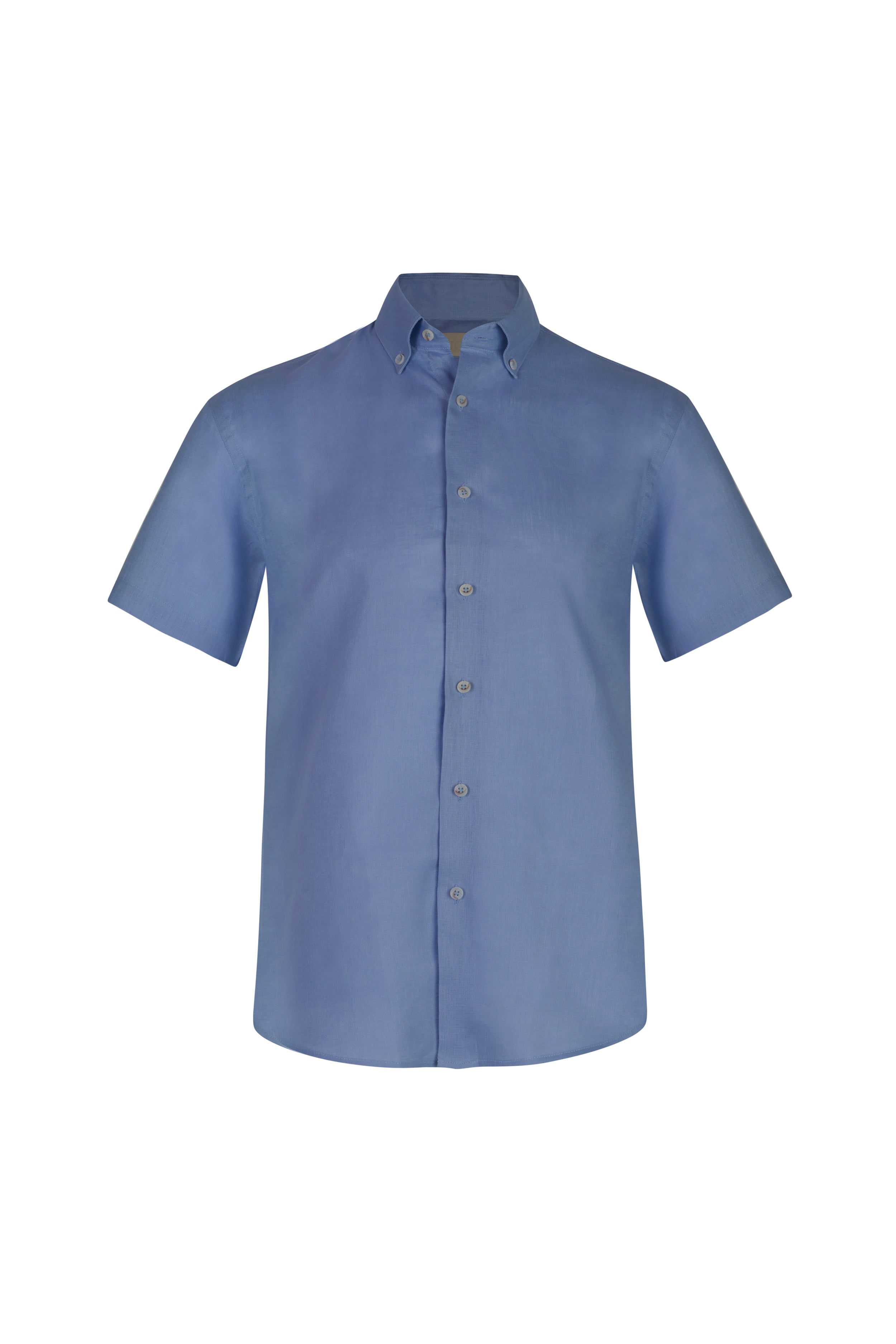 Blue-grey Camisa Manga Corta